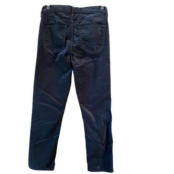 GAP Black Velvet Vintage Slim High Rise Pants Size 30 - Picture 5 of 5